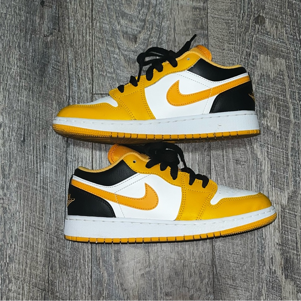 Kid's Air Jordan 1 Low GS 'Taxi‎ White Size 4.5Y